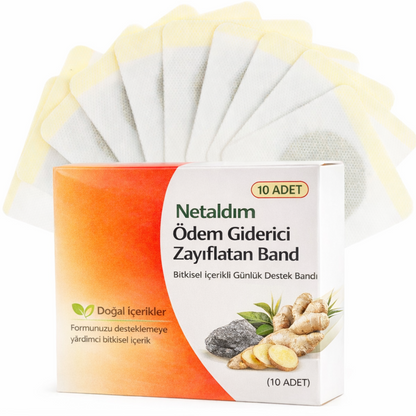 Doğal İçerikli Bölgesel İncelme ve Ödem Attırıcı Zayıflama Bandı