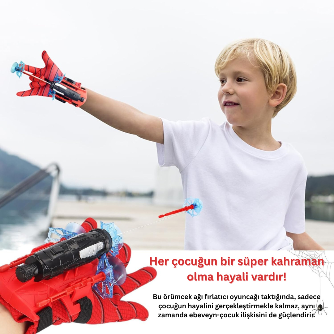 Örümcek Adam Süper Ağ Atıcı Bileklik