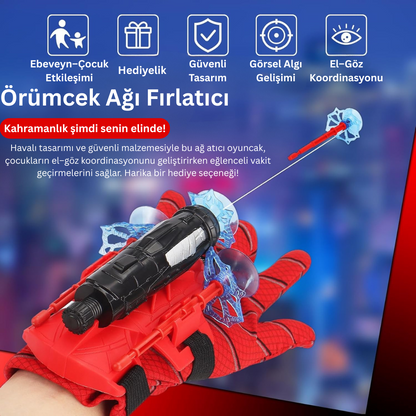 Örümcek Adam Süper Ağ Atıcı Bileklik